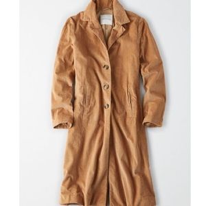 American Eagle Outfitters Long Corduroy Jacket